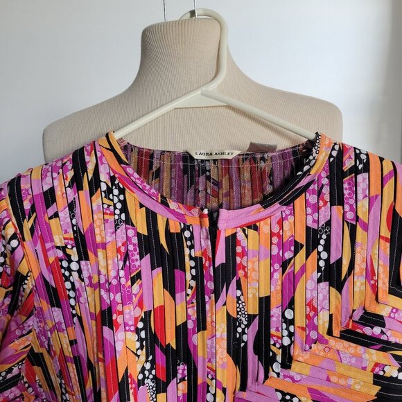 Laura Ashley Women's Floral Fantasy Garden Jacket Coat (Size: Large) - Picture 1 of 14